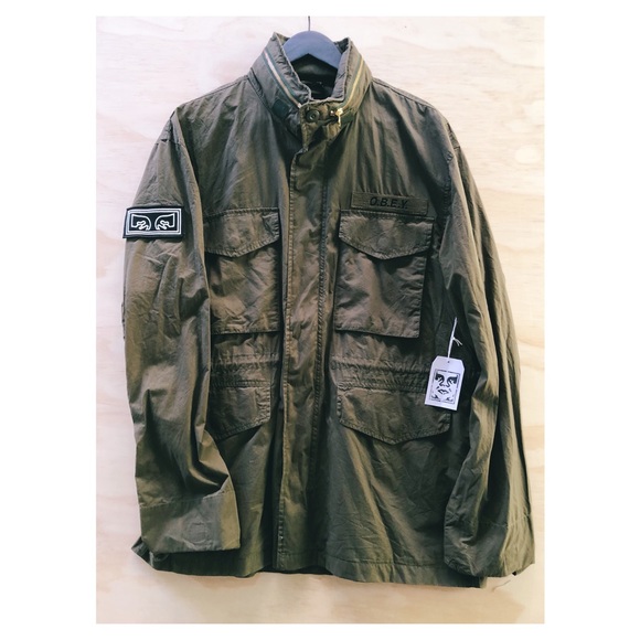 obey army jacket